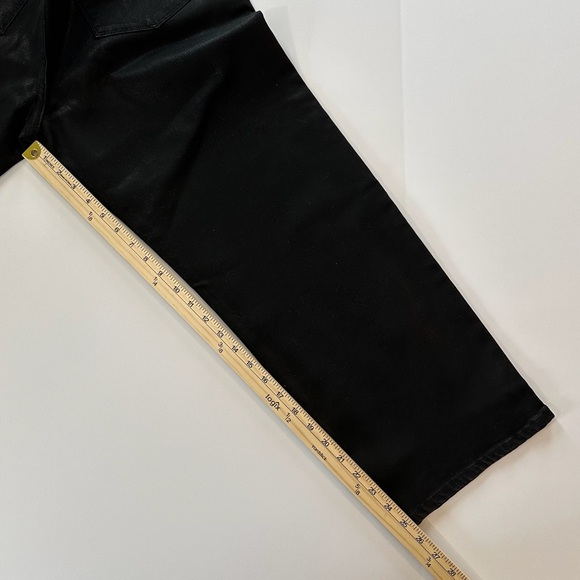 Hudson Jeans Noa High-Rise Crop Coated Denim in Stellar | Size 34 | NWT - Picture 9 of 16